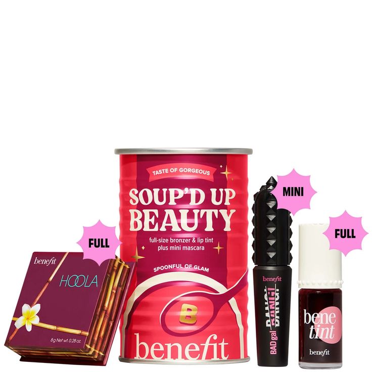 soup`d up beauty set benfit